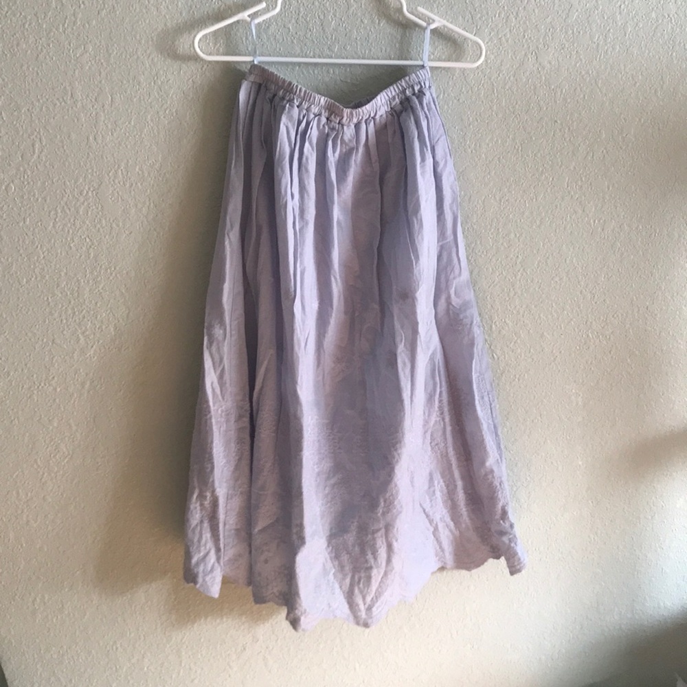 Light Blue Maxi Skirt